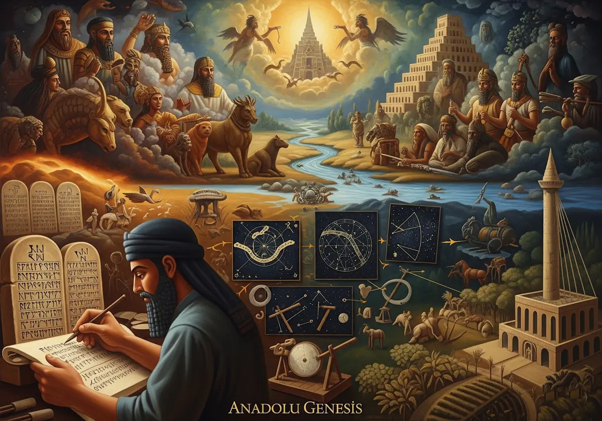 Mezopotamya'nın Anunnakileri, ziggurat sırları, Nibiru efsanesi ve kayıp teknolojilerini Anadolu Genesis'te inceleyin. Tarih ve gizem bir arada, heyecan verici bir yolculuk!