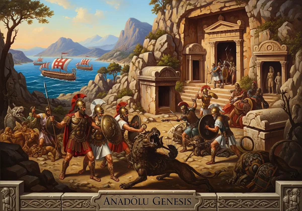 Likya’nın Homeros destanlarındaki yeri, Sarpedon’un kahramanlığı ve mitolojik bağlarını Anadolu Genesis’te keşfedin. Tarih ve efsane bir arada, büyüleyici bir yolculuk!