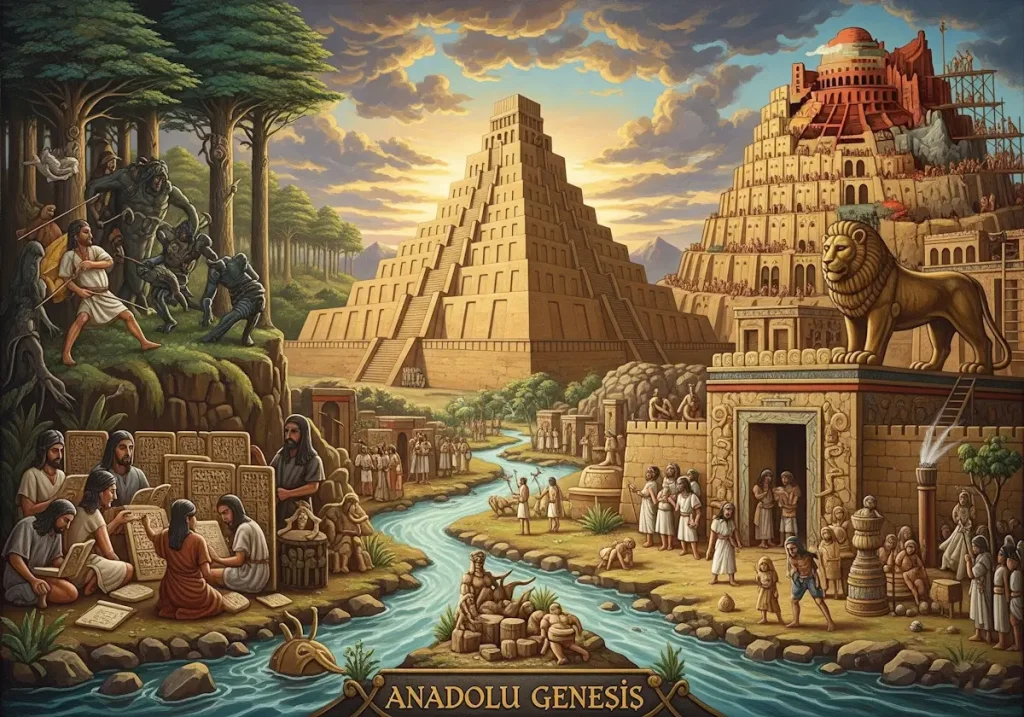 Enkidu, Enoch, Marduk ve Behistun Yazıtı ile Mezopotamya mitlerinin sırlarını Anadolu Genesis’te keşfedin. Tarih ve gizem, kadim tabletlerde canlanıyor!
